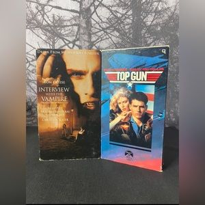 Tom Cruise VHS Double Feature